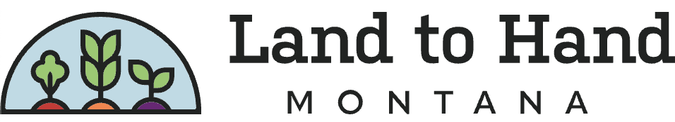Land to Hand Montana logo
